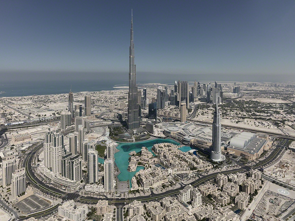 View from Burj Khalifa